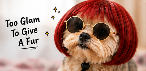 The Wiggle Wig™ Funny Pet Wig Headband