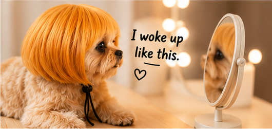 The Wiggle Wig™ Funny Pet Wig Headband