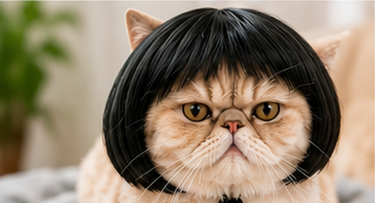 The Wiggle Wig™ Funny Pet Wig Headband