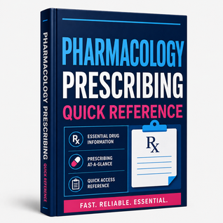 Primary Care Pharmacology Quick Reference