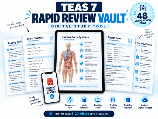 TEAS 7 Rapid Review Vault